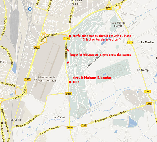 circuit Maison Blanche